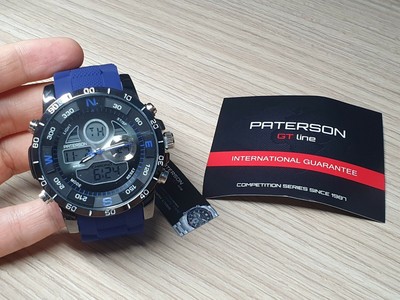 Orologio uomo Paterson, cronografo, resistente all'acqua, nuovo. | eBay