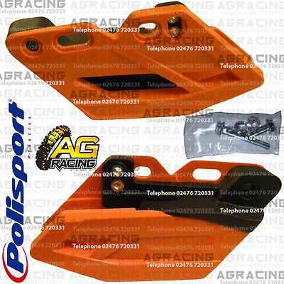 Polisport Performance Orange Rear Chain Guide For KTM EXC 300 Six Days 2012