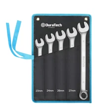 Long Pattern Combination Wrench Set, Metric, 5-Piece, 23-30mm, 12 Point, CR-V...