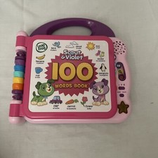 LeapFrog Scout  Violet 100 Words Book Light Up Toy, Excellent