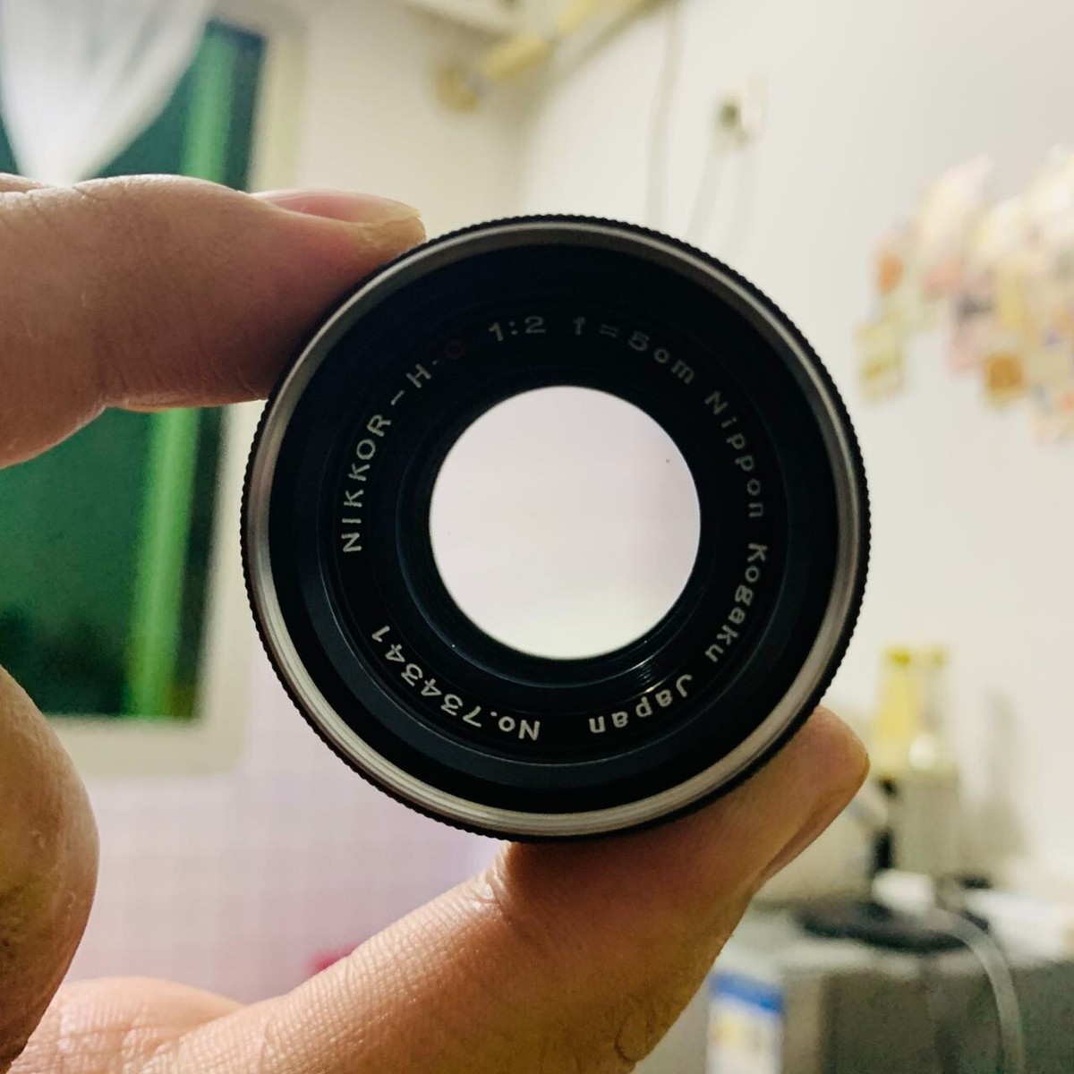 Nikon ニコン S2 NIKKOR-H C 1:2 f=5cm #1323 Nikon Nikkor-H.C 5cm F/2 lens for rangefinder (S NO.: 734341) | eBay