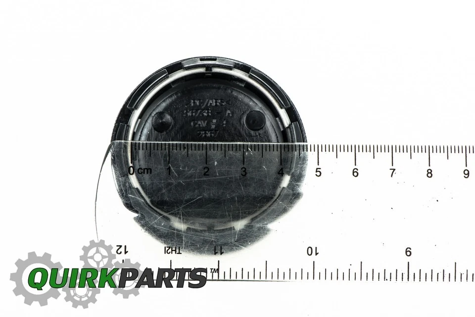 05-17 JEEP WRANGLER 05-10 GRAND CHEROKEE COMMANDER WHEEL CENTER CAPS SILVER - Image 3 of 4