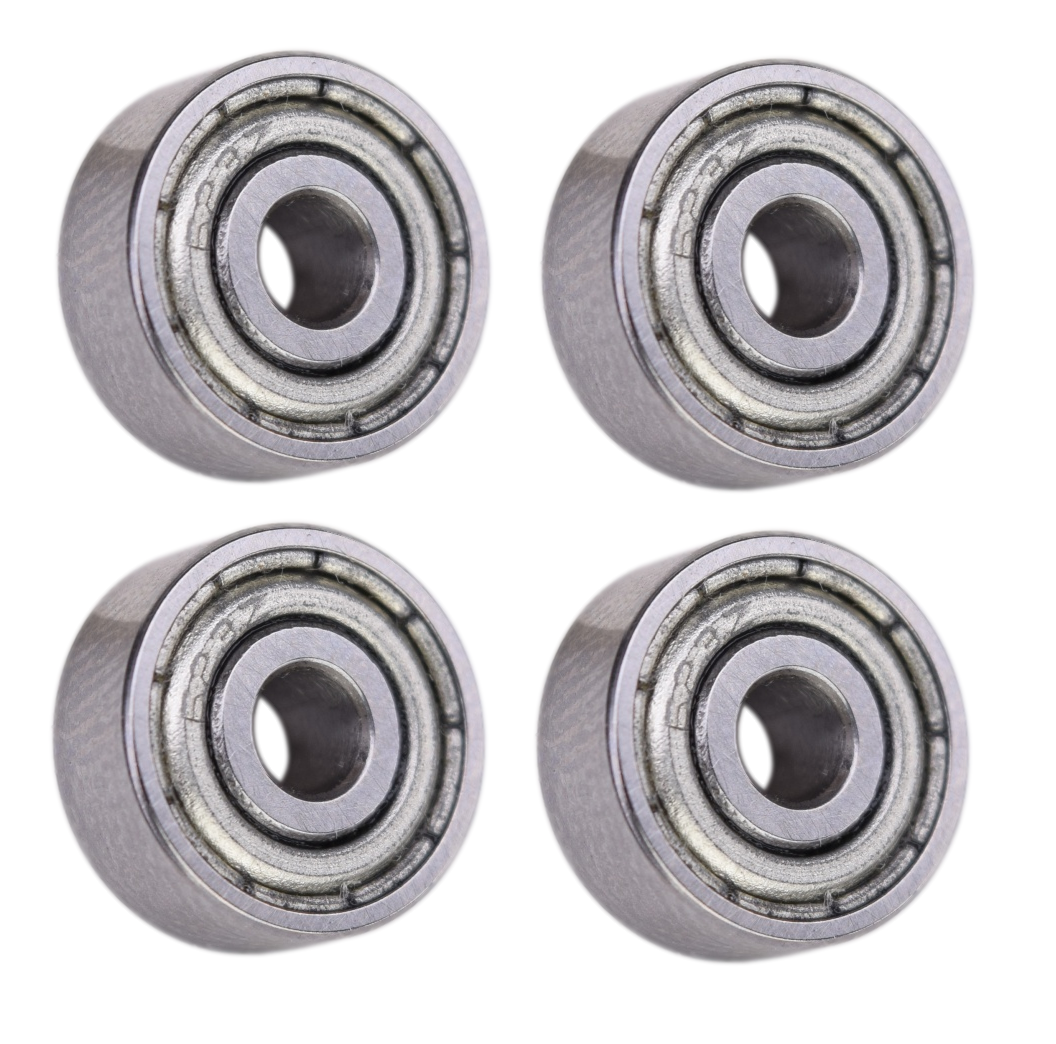 10 Stück 623-2RS Mini-Kugellager aus Stahl, Doppelgummi, versiegelt, tief, 3 x 10 x 4 mm