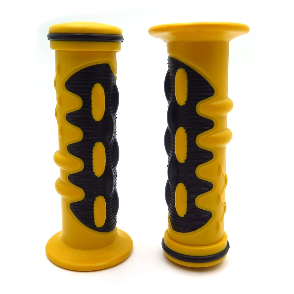 Empuñaduras de gel amarillo confort L&R 22 mm 7/8" para Suzuki B-King Bandit 400 600 Foto 3 de 4
