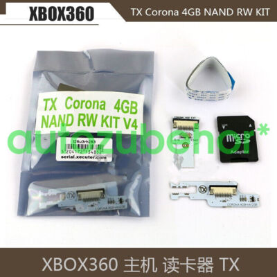 1Pcs New For XBOX360 XECUTER TX   4GB NAND RW KIT 4G V4 Host Card Reader #E9