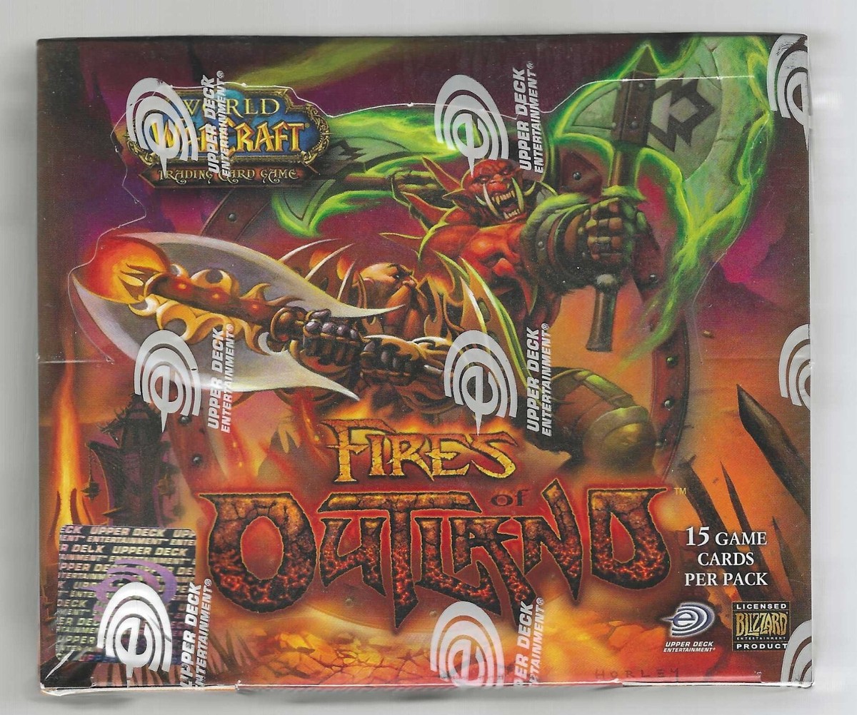 WORLD of WARCRAFT TCG - FIRES OF OUTLAND English Sealed Box