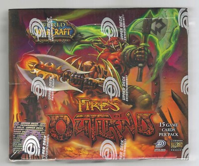 WORLD of WARCRAFT TCG - FIRES OF OUTLAND English Sealed Box