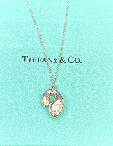 Tiffany \u0026 Co Silver Elsa Peretti Double 