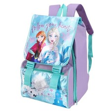Disney Frozen Large Backpack Square Flap Over Bag Waterproof Rucksack Children