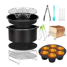 Air Fryer Accessories 10 Set for COSORI Gowise Phillips NINJA Cozyna Airfryer...