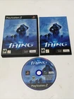 The Thing (Sony PlayStation 2, PS2, 2002) CIB Clean Complete W/ Reg Card Tested