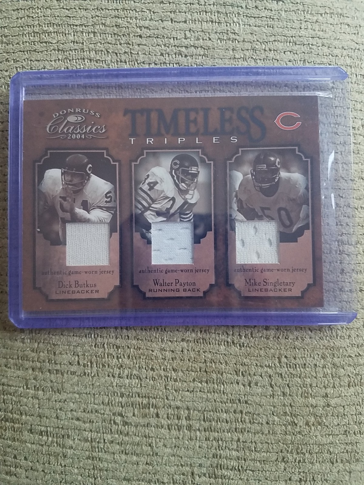 '04 Donruss Classics - Timeless Triples Walter P., Mike S., Dick B.. 63/100!!!