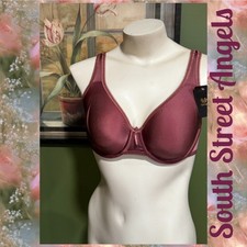 WACOAL 855192 ROSE BROWN Basic Beauty Full Coverage Underwire Bra 38D