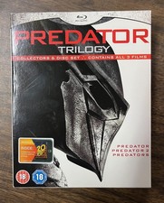 Predator 3-Movie Collection Blu-ray UK Edition VG Regions A, B, C