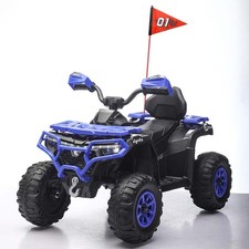 24V Kids Off-Road ATV Electric Ride on Car Vehicle Toy with Bluetooth LED Music