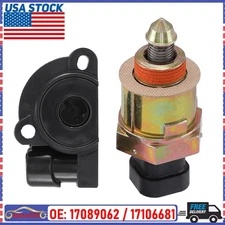 Throttle Position Sensor and Idle Air Control Valve Set For Chevy C/K 1500 2500