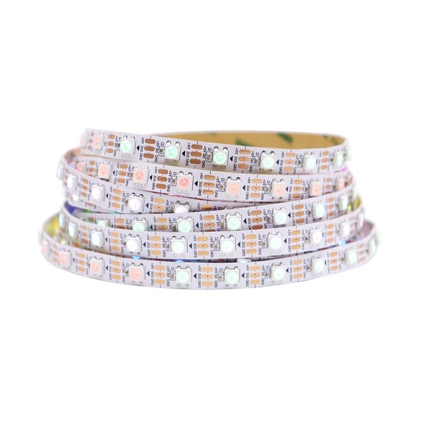 Led Streifen WS2812B 5M 60 Leds M RGB-IC Programmierbar-image