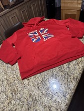 London England Hoodie UK Novelty Souvenir Union UK Men Women Hoody 2XL