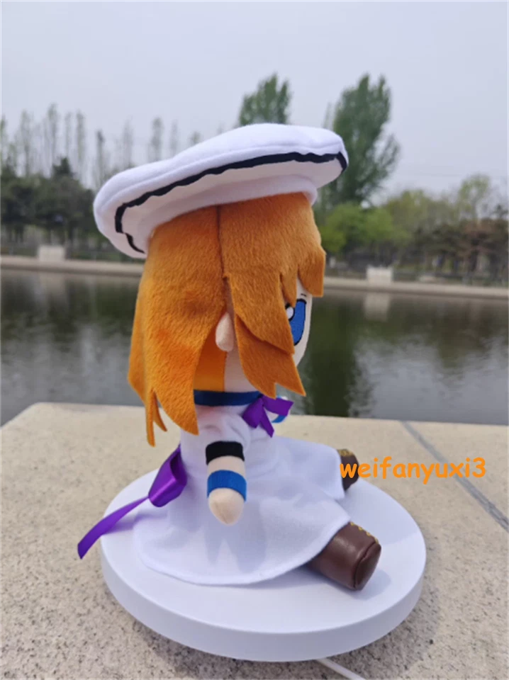 20cm Anime Higurashi When They Cry Ryugu Rena Fumo Sitting Plush Doll Toy Gift - Image 3 of 4