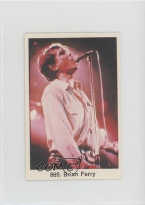 1978 Swedish Samlarsaker Period After Number Brian Ferry #869 0a6