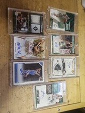 Panini NBA Autographed Sports Trading Card Lot 6 Hard Signed Magic Johnson Tatum