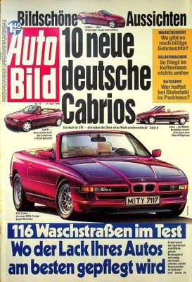 1) Auto Bild 16/1990 - Ford Sierra 1.6i CLX mit 80 - VW Golf II Country syncro m