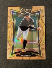 Paul Skenes 2025 Panini Select- Concourse Bronze Prizms # /125 Pirates SP #28