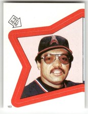 1983 TOPPS STICKERS #163 REGGIE JACKSON CALIFORNIA ANGELS