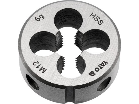 Fits YATO NARZ�DZIA YT-2969 ROUND THREAD DIE M12 HSS M2  ⭐UK Stock⭐