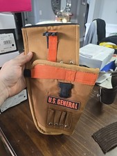US GENERAL DRILL HOLDER, TOOL BELT, POUCH