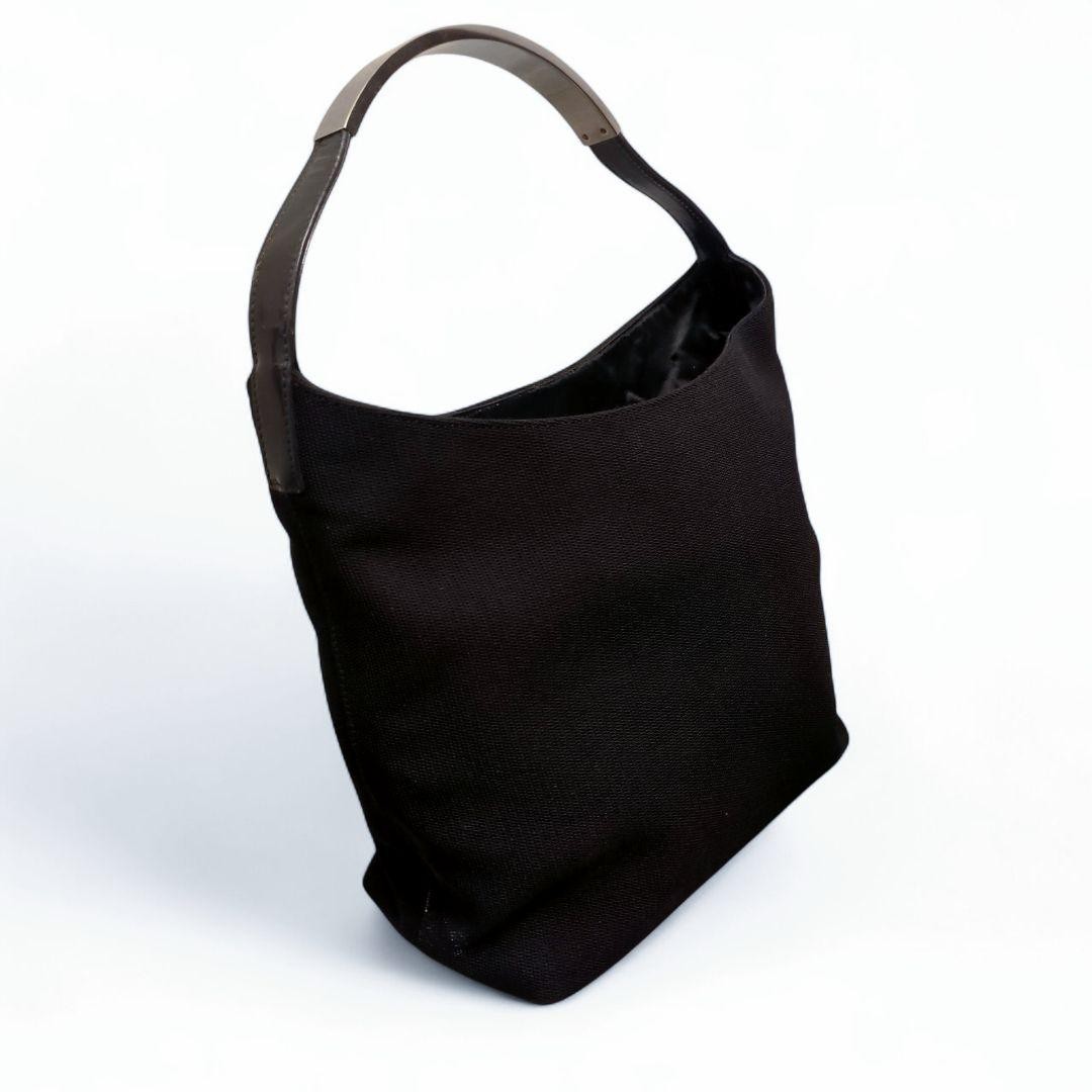 GUCCI GG Supreme Canvas Black Shoulder Bag F05291569