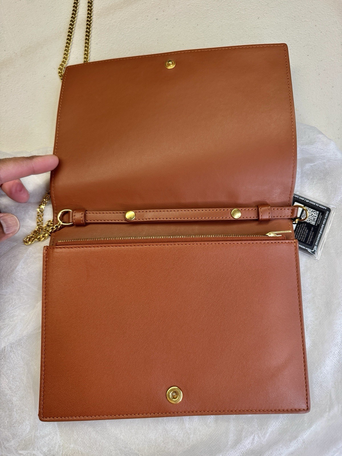 Celine Frame Leather Handbag image 4