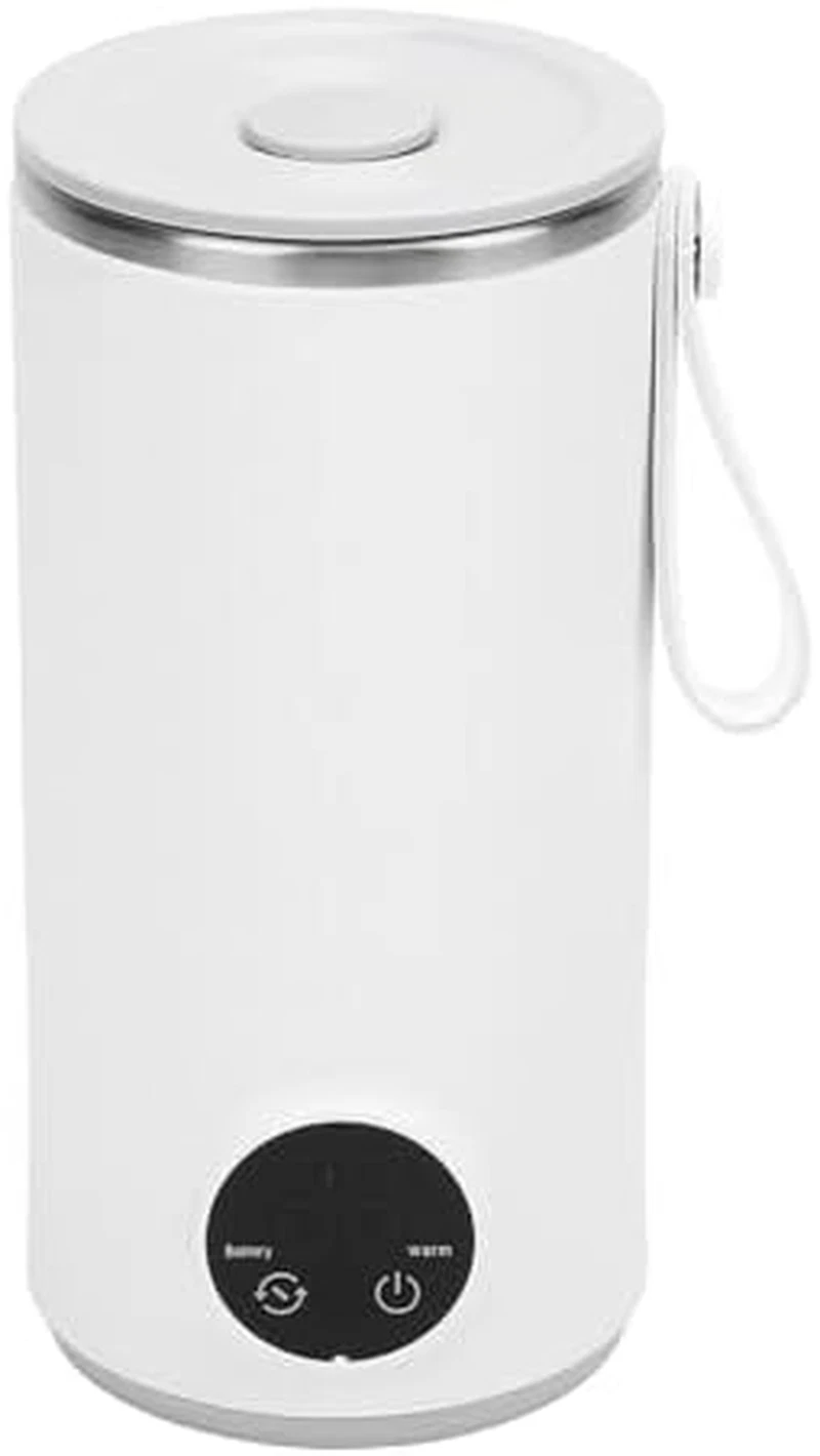 Portable Electric Kettle 400ML USB Travel Mug with 4 Temp Control for Tea & Coff