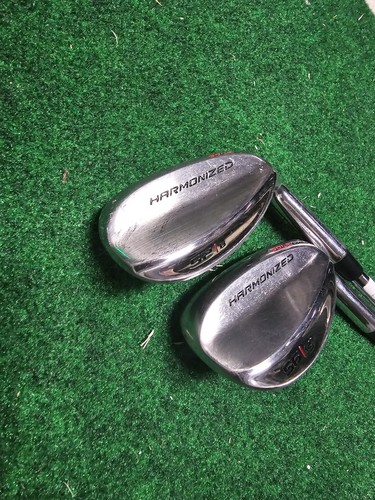 Set of 2 Wilson Harmonized Sole Grind Sand & Gap Wedge 56-12 / 52-8 RH w/ Shaft - Picture 2 of 8