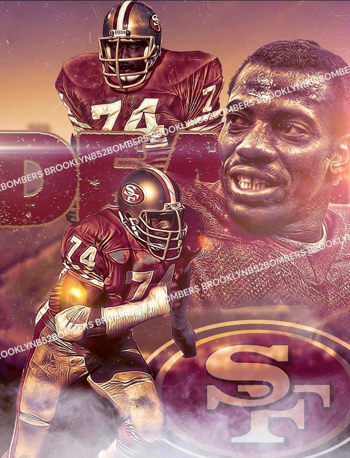 Deebo Samuel San Francisco 49ers Custom Exclusive 8x10 Glossy Photo