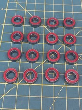 RED 688 FC ABEC 5 Roller Hockey Inline Skates micro bearings  16 QTY  NOS VTG