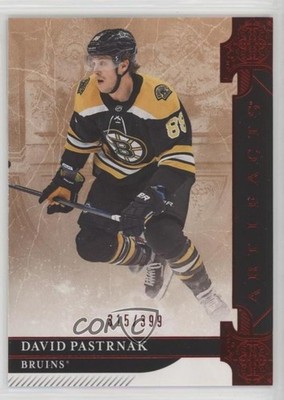 2019-20 Upper Deck Artifacts Stars Ruby 315/399 David Pastrnak #108 2o7