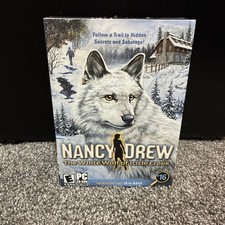 Nancy Drew - The White Wolf of Icicle Creek #16  PC CD-Rom Game!!
