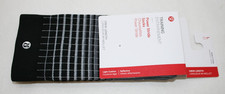 Lululemon Training Power Stride Socks Crew Length BLK/TVSG/VPOR Size L NEW