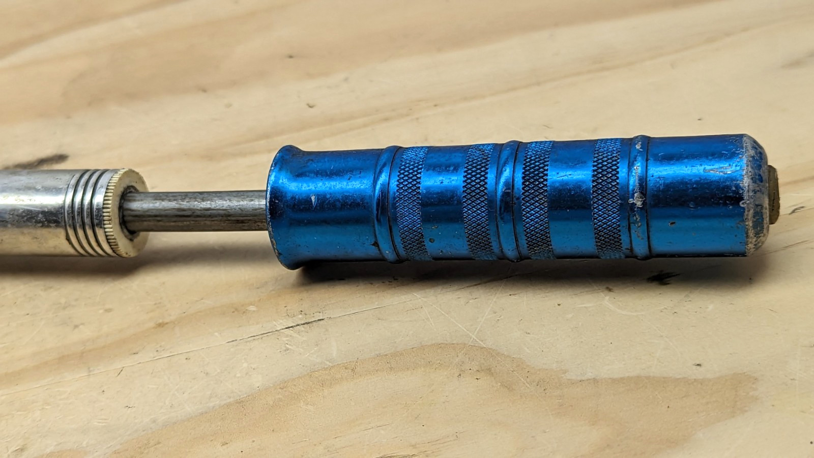 Vintage Zefal Competition Pump Bike Red Blue France Eroica HP 70s