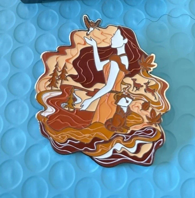 Enamel Pin *Disney Princess Wave - POCAHONTAS* Mystery Box Lunch Exclusive Blind