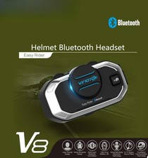 Moto Helmet Headset Intercom Bluetooth-compatible Multi-Functional Interphone