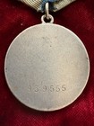939555 Original Soviet Russian USSR Order Medal  Military Bravery — photo 4