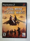 Star Wars: The Clone Wars - NO MANUAL (Sony PlayStation 2, 2002)  FREE SHIP  A8