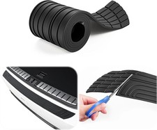 Car Rear Bumper Protector, 42inch x3.4inch Car/SUV Universal Rubber Anti-Scra...