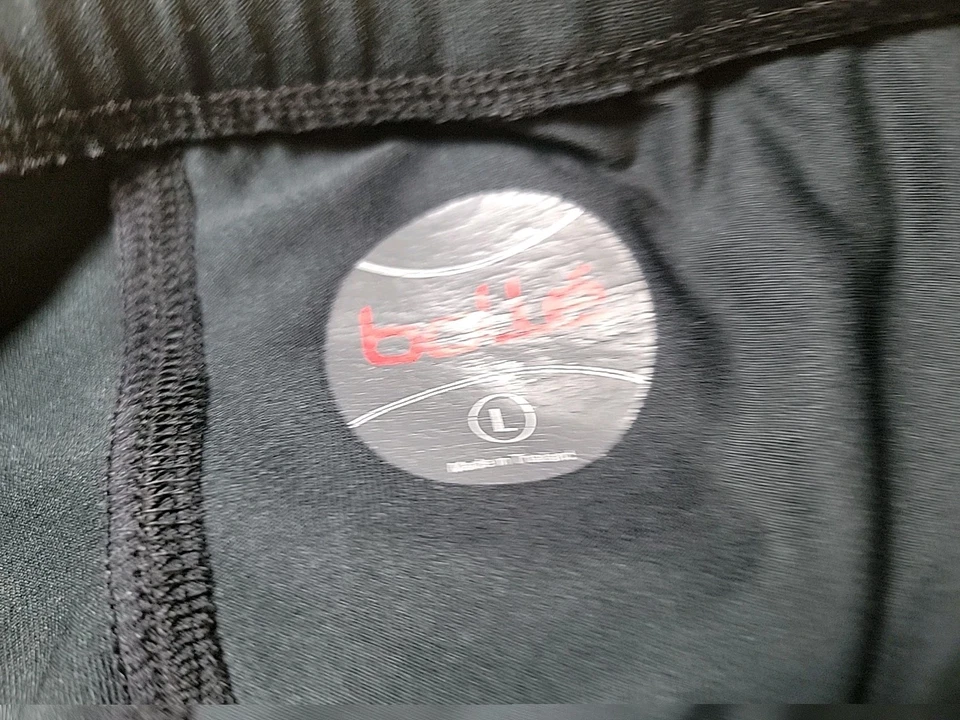 Mujer Bolle' Tenis Falda Skorts Talla Mediana Negra Club Pro Foto 2 de 4