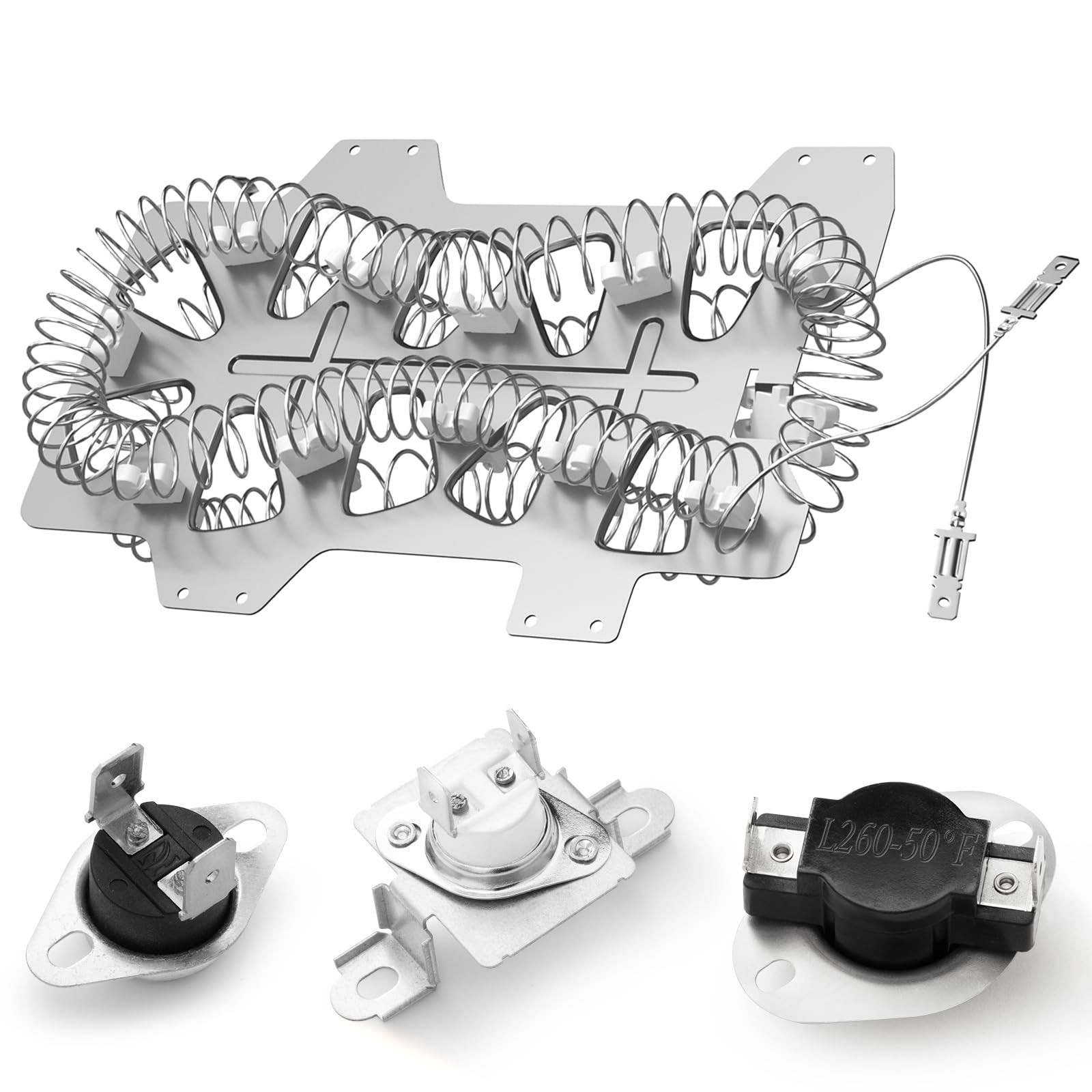 Upgraded Dryer Heating Element for Samsung，DC47-00019A Heating Element fo