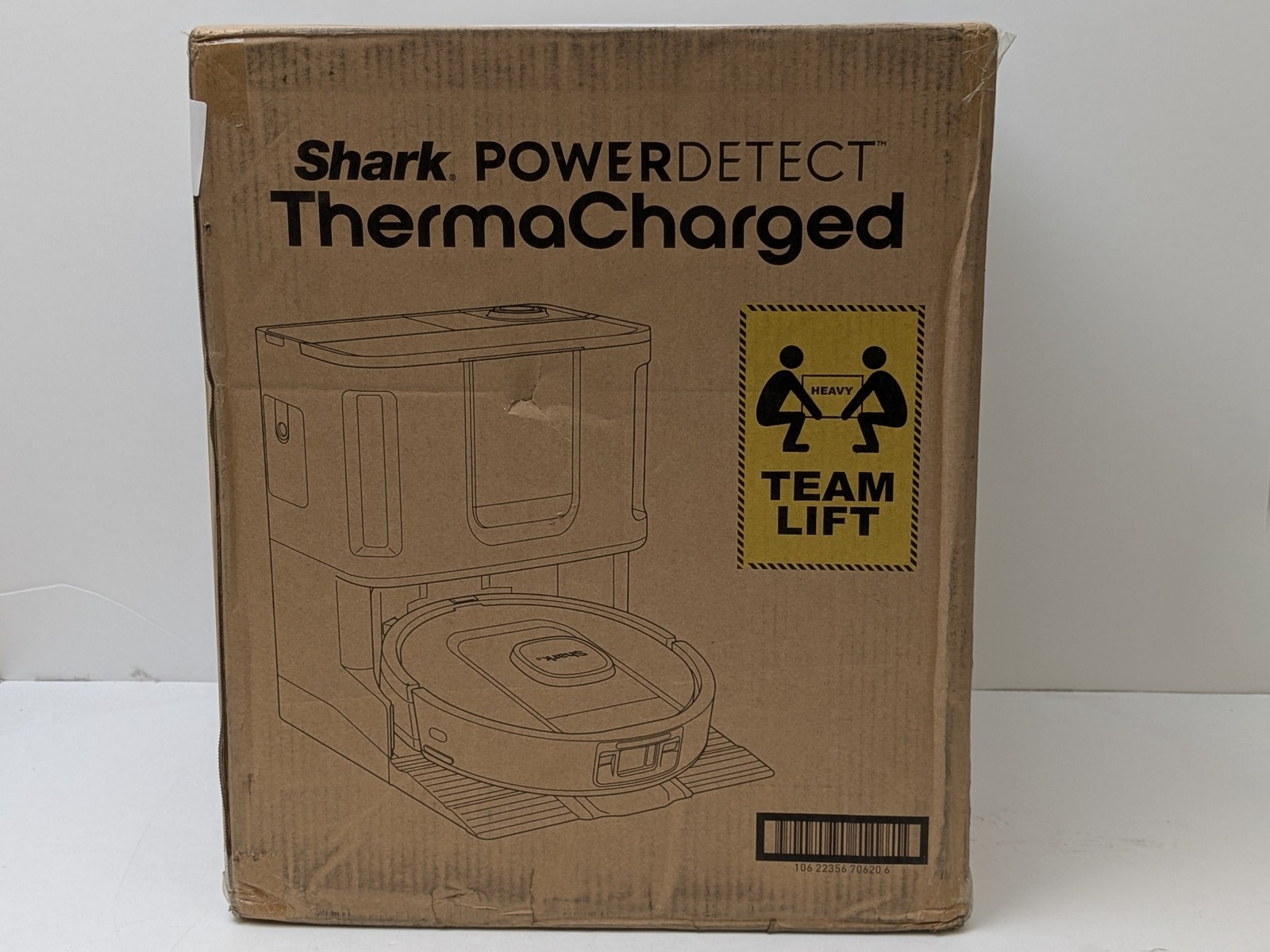 Shark PowerDetect Robot Vacuum Mop Heated Cleaning