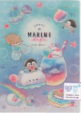 Kamiojapan Desk Pad B5 SIAAAntibacterial Processing SWEET MARINE LIFE
