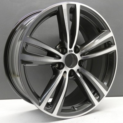BMW F30 3 Serie M Sport 442M 19 '' Alu Felge Grau Vorne 7846780 Original X 1